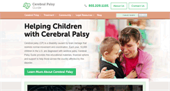 Desktop Screenshot of cerebralpalsyguide.com